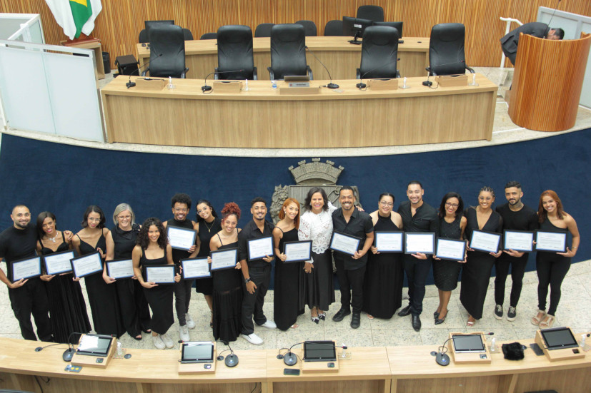 Câmara Municipal realiza Sessão Solene em homenagem ao Studio de Dança Espaço Corpo