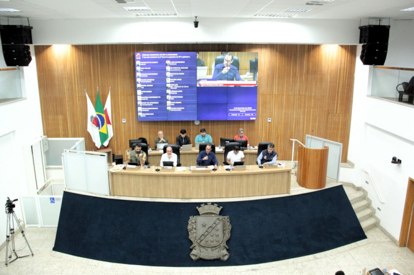 Câmara de Sete Lagoas realiza 1ª Reunião Ordinária de 2026 nesta terça-feira