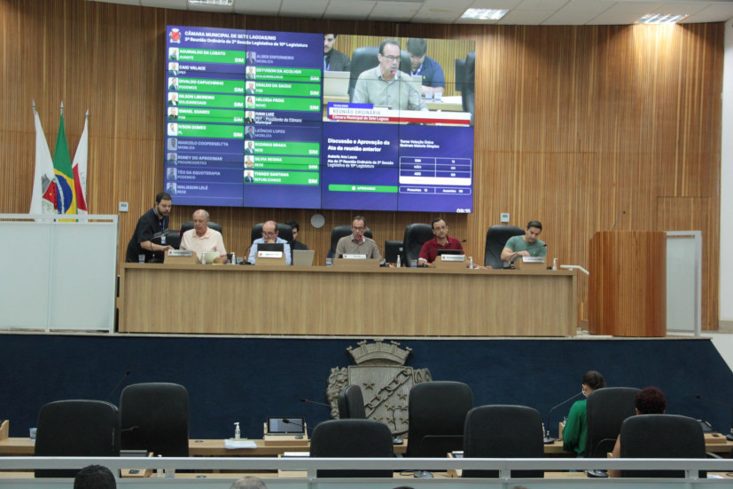 Com apreciação de 27 matérias e mais 108 proposições, Câmara Municipal realizou a 3ª Reunião Ordinária 