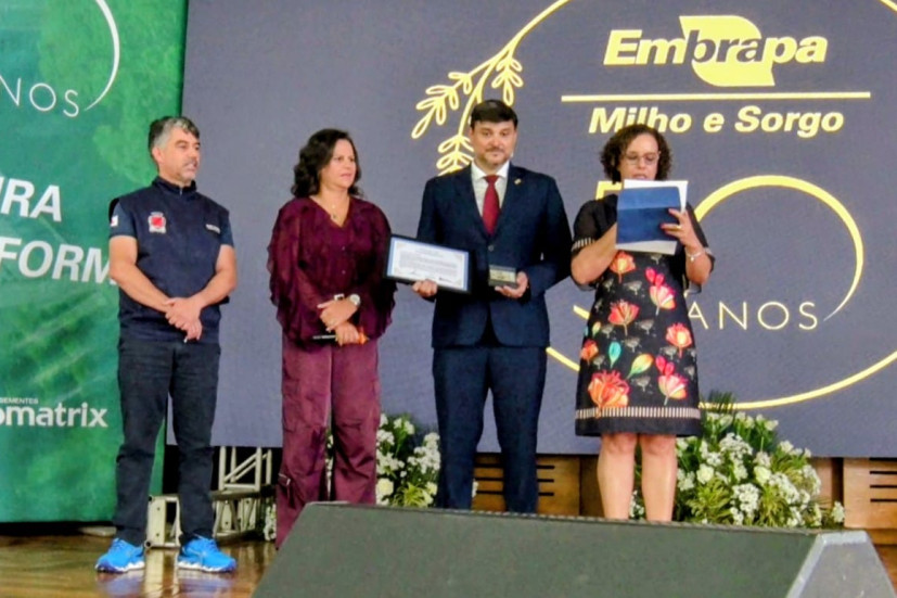 Legislativo de Sete Lagoas celebra o Jubileu de Ouro da Embrapa Milho e Sorgo