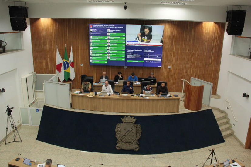 Câmara de Sete Lagoas aprova repasse orçamentário ao Legislativo e analisa propostas do Parlamento Jovem