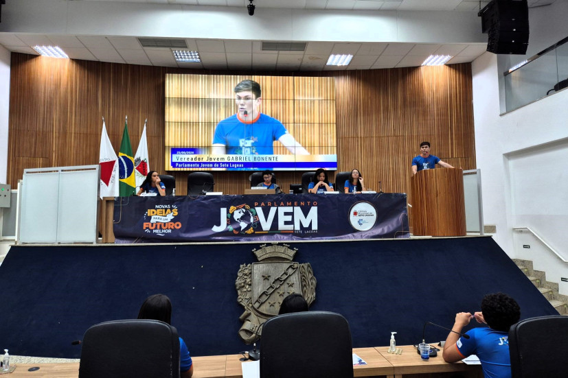 Última Reunião Ordinária do Parlamento Jovem aprova 18 proposições e encaminha projetos ao Executivo 