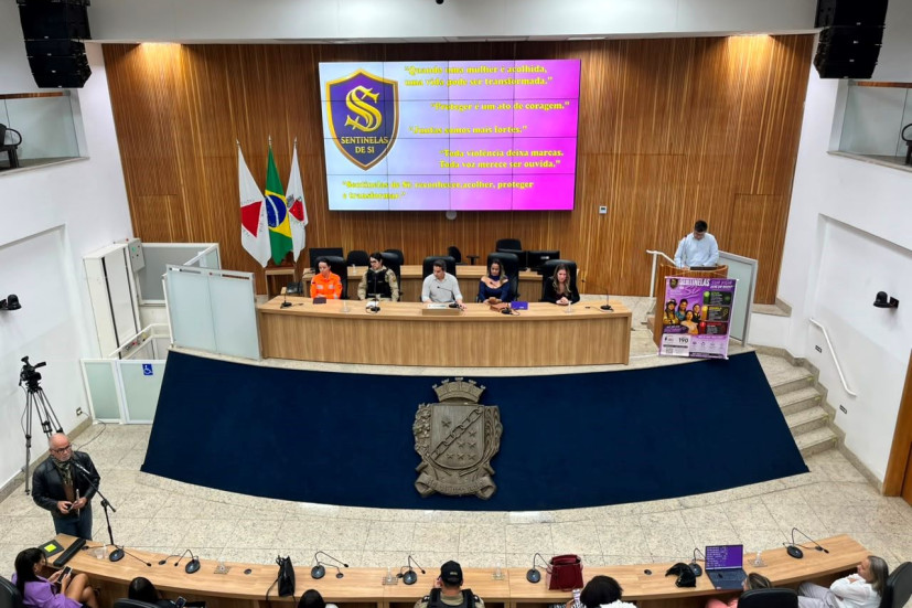 Câmara de Sete Lagoas sedia lançamento do projeto "Sentinelas de Si" voltado à prevenção da violência doméstica 