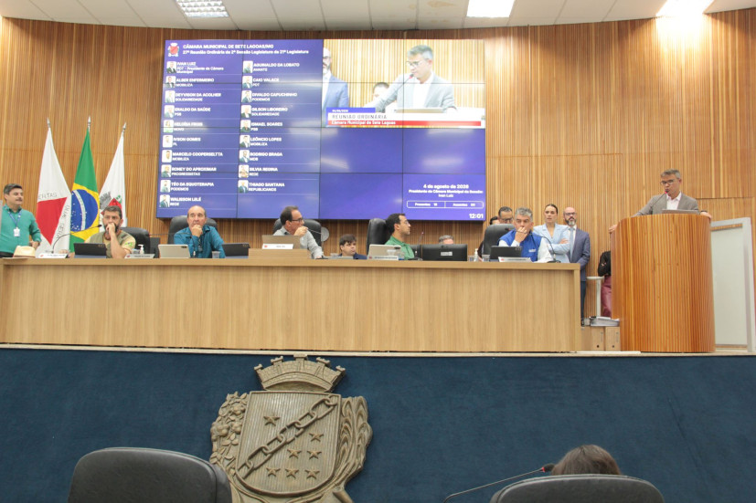Prestação de contas sobre intervenção no transporte coletivo marca Reunião Ordinária da Câmara 
