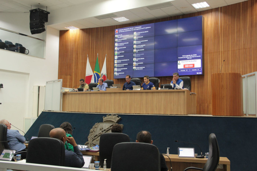 29ª Reunião Ordinária da Câmara de Sete Lagoas reúne homenagens ao esporte e aprovação de proposições 